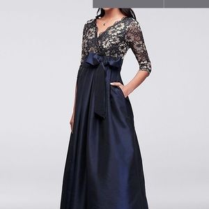 David’s Bridal size 14 floor length dress